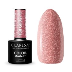 Gel lak CLARESA® FULL GLITTER 8, 5g