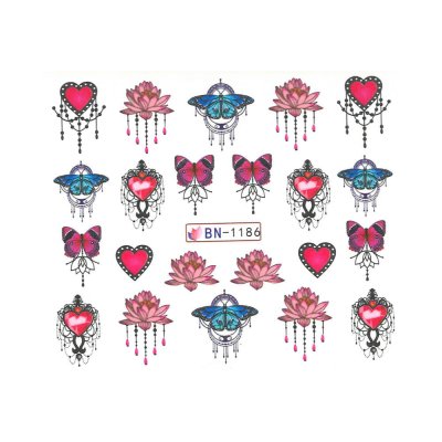 Vodolepky na nechty Jewel Design BN-1186