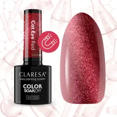 Gél lak CLARESA® CAT EYE RED, 5g