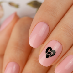 Tenké nálepky na nechty - nápisy - YZW-T004