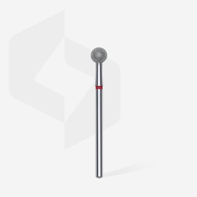 Diamantový brúsny nadstavec Staleks Expert - ball red FA01R050