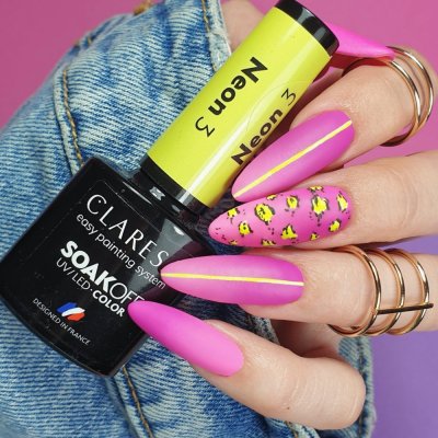 CLARESA® NEON 03 gél lakk, 5g