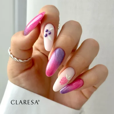 Gel lak CLARESA® CAT EYE NEON Light Pink, 5g