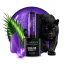 Gél lakk CLARESA® CAT EYE NEON Purple, 5g