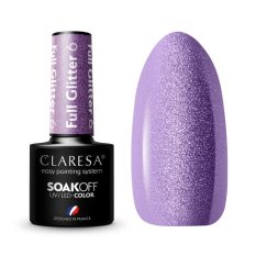 Gel lak CLARESA® FULL GLITTER 6, 5g