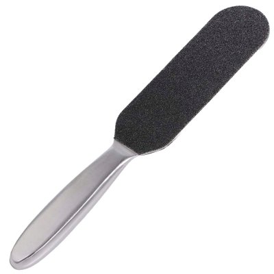 Kovový pilník na paty 24,8 cm + 10 náhradních brusných papírků 100/180