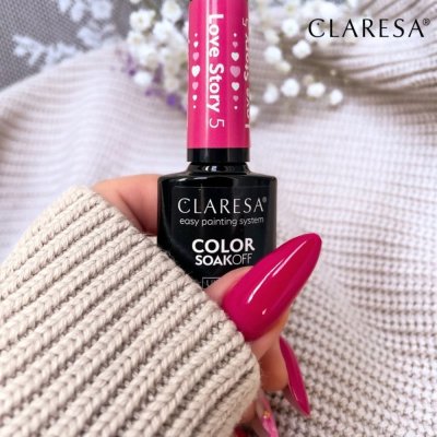 CLARESA® Love Story 5 gél lakk, 5g