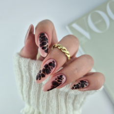 Gel lak YOSHI Free Spirit - Mystic Mahogany 137, 6ml