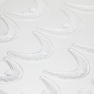 5D Köröm matricák - French Manicure French White Heart SD-2289