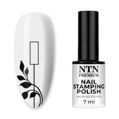 Lak na razítkování nehtů NTN Premium 7ml, č.99 - černý