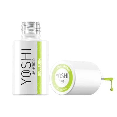 Gél lak YOSHI Heartcore - Soulburn 191, 6ml