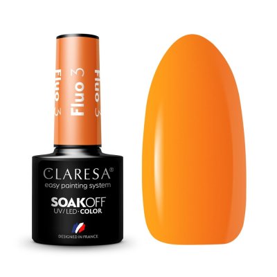 Gél lakk CLARESA® FLUO 3, 5g