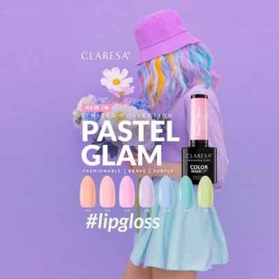 Gél lak CLARESA® Pastel Glam 7