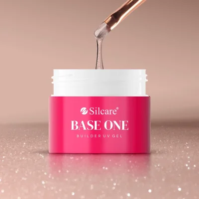 Silcare Base One UV Gel Shimmer PEACH, 15g