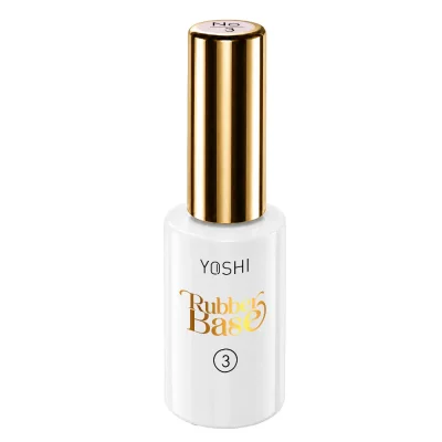 Gel lak YOSHI Rubber Base 3, 10ml