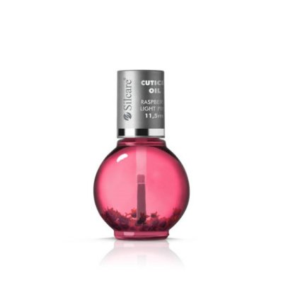 Olejček  na nechty 11,5 ml - Raspberry light pink s kvetmi 16