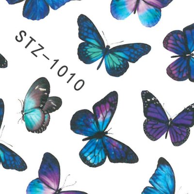 Vodolepky na nechty Motýle STZ-1010