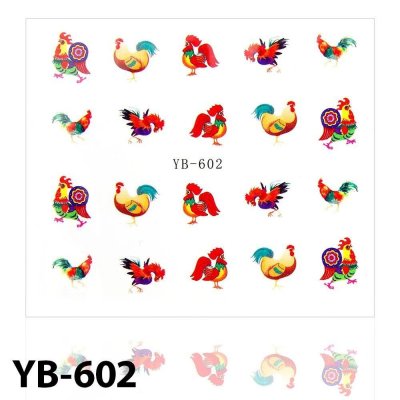 Húsvéti köröm matricák YB-602