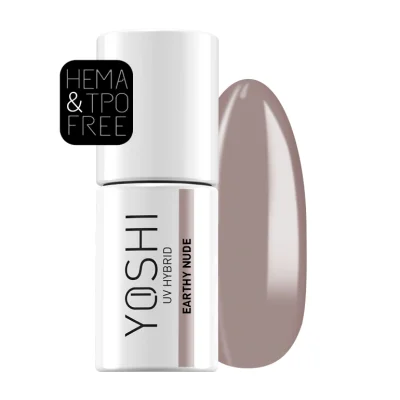 Gél lak YOSHI Free Spirit - Earthy Nude 135, 6ml
