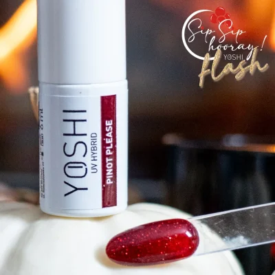 Gel lak YOSHI Sip Sip Hooray - Pinot Please 147, 6ml