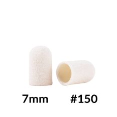ABS csiszolósapkák Podo fehér 7mm, szemcseméret 150, 10db