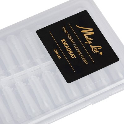 MollyLac Dual formák polygélhez Square XXL PH-68, 220 db