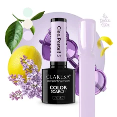 Gel lak CLARESA® Ciao, Pastel! 5, 5g