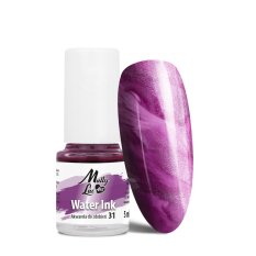 Water Ink MollyLac ART - Akvarelová farba na zdobenie METALIC 31, 5ml