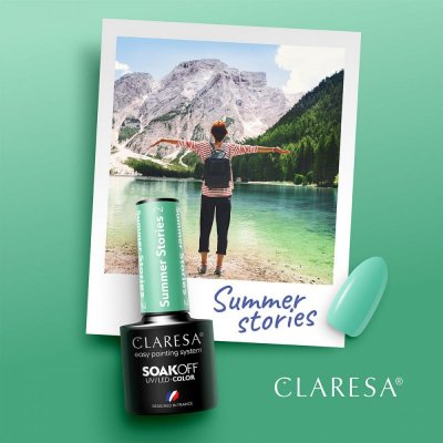 Gél lak CLARESA® Summer Stories 2, 5g
