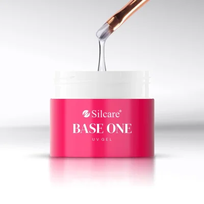 Silcare Base One FRENCH WHITE Opal Gel, 15g