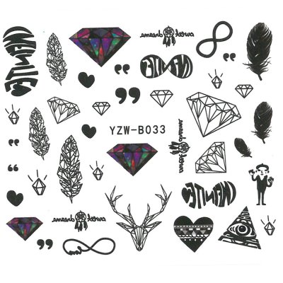 Vodolepky na nechty Diamond YZW-B033