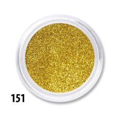Glitterový prach - zlatý - 151