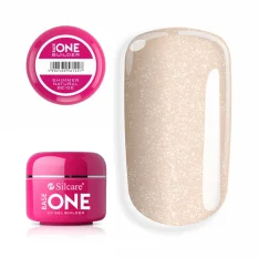 Silcare Base One UV Gel Shimmer NATURAL BEIGE, 30g