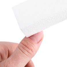 10 x bílý blok na nehty 100/100