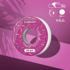 Staleks Expert Donut Bobbinail - Náhradní jednorázový nalepovací pilník na nehty 7 m - zrnitost 150
