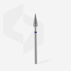 Diamantová fréza Staleks Expert - pointed pear blue FA100B040/12