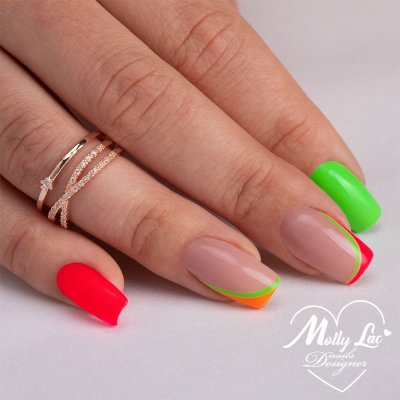 MollyLac Paint gel ombre Green, 5g