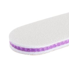Fehér banán alakú körömreszelő Allle High Quality - 180/240 CU-04