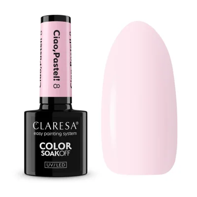 Gél lak CLARESA® Ciao, Pastel! 8, 5g