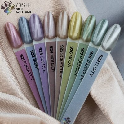 Cat Eye gél lak YOSHI Silk Catitude - Snuggler 928, 6ml