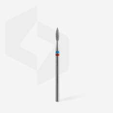 Diamantová fréza Staleks Expert - “flame” red-blue - FA11RB021/8