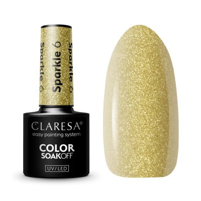 Gel lak CLARESA® Sparkle 6, 5g