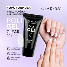CLARESA® POLY gél CLEAR, 30g