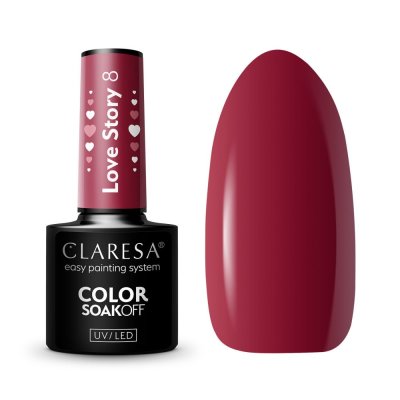 Gél lak CLARESA® Love Story 8, 5g