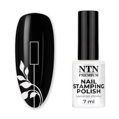 Lak na razítkování nehtů NTN Premium 7ml, č.58 - bílý