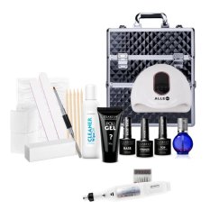 Polygel sada Claresa s bruskou a kufříkem XXL