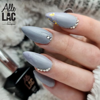 AlleLac Top Coat Glam Shine no wipe - Moonstone, 5g