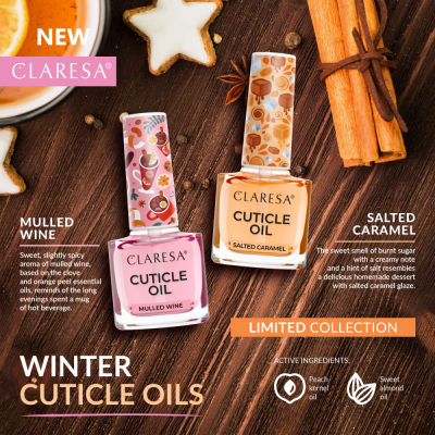 Claresa výživný olejček Mulled Wine, 5ml
