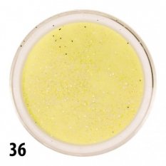 Akrylový prášok žltý, 4g