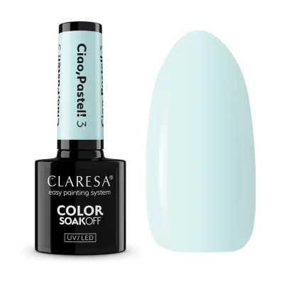 Gel lak CLARESA® Ciao, Pastel! 3, 5g